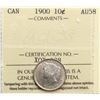 Image 2 : 1900 10¢ ICCS Choice About Uncirculated-58