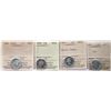 Image 1 : 1939 10¢, 1944, 1954 "Heavy Cameo", 1956 "Dot". Lot of 4 coins ICCS Choice Mint State-64