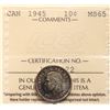 Image 2 : 1945 10¢  ICCS Gem Mint State-65 Lustrous example with gold and russet tones.