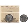 Image 1 : 1858 20¢ "Coinage" ICCS Choice Very Fine-30
