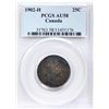 Image 2 : 1902H 25¢ PCGS Choice About Uncirculated-58.  Deep rustic tones.