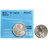 Image 1 : 1919 25¢ CCCS Mint State-60 Brilliant and lustrous.