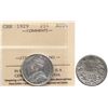 Image 1 : 1929 25¢ ICCS About Uncirculated-50