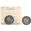 Image 1 : 1956 25¢ ICCS Superb Gem Proof-Like-66 Great reflective surfaces with light russet tone around the r