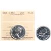 Image 1 : 1956 25¢ ICCS Superb Gem Proof-Like-66 Great reflective surfaces.