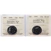 Image 1 : 1999 25¢ "Sept & Nov Mules"  Both coins ICCS 65 NBU