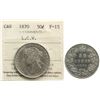Image 1 : 1870 50¢ "LCW" ICCS Choice Fine-15