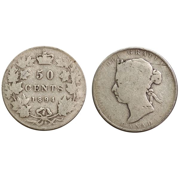 1894 50¢ A nice Good or better.  Key date.
