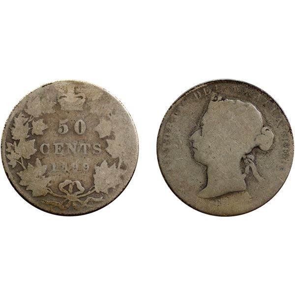 1899 50¢ Fair.  Better date.