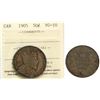 Image 1 : 1905 50¢ ICCS Very Good-10 Edge Marks