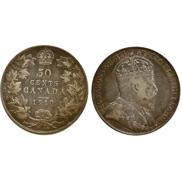 1910 50¢ "Edw. Lvs" VF