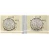 Image 2 : 1944 50¢ "Near 4", 1944 "Far 4" Both coins ICCS Choice Mint State-63.