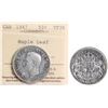 Image 1 : 1947 50¢ "Maple Leaf" ICCS Choice Very Fine-30
