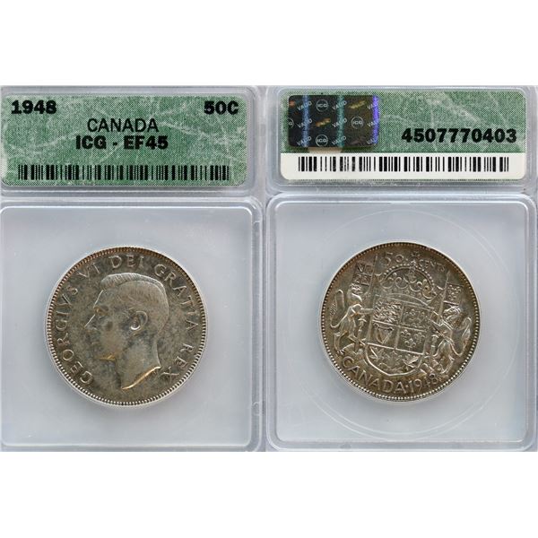 1948 50¢ ICG Choice Extra Fine-45