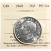 Image 2 : 1949 50¢ ICCS Choice Mint State-64 Brilliant and lustrous.