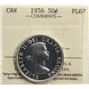 Image 2 : 1956 50¢ ICCS Superb Gem Proof-Like-67 Heavy Cameo