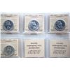 Image 2 : 1956 50¢ Lot of 10 coins ICCS Choice Mint State-62 to Choice Mint State-64.