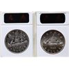 Image 2 : 1935 $1  ANACS Choice Mint State-64, 1938 $1 ANACS Choice About Uncirculated-55, Lot of 2 coins.