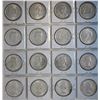 Image 2 : 1935 $1 to 1966.  Lot of 16 coins EF to UNC.