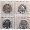 Image 1 : 1935 $1, 1963 "Cameo", 1958, 1959.  Lot of 4 coins ICCS Extra Fine-40 to Choice Proof-Like-64