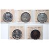 Image 1 : 1935 $1 Dbl XXV ICCS Extra Fine-40, 1954 $1 SWL ICCS About Uncirculated-50, 1957 $1 ICCS Choice Mint