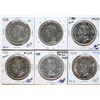 Image 2 : 1937 $1, 1938, 1946 "SWL", 1950, 1951, 1955 "Arnp"  Lot of 6 coins EF to Choice Uncirculated.