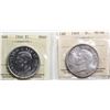 Image 1 : 1946 $1 ICCS Mint State-60, 1949 ICCS Superb Gem Mint State-66