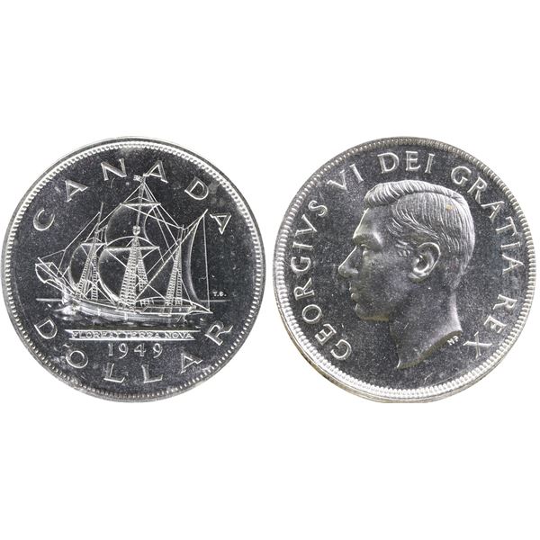 1949 $1 ICCS Superb Gem Mint State-66