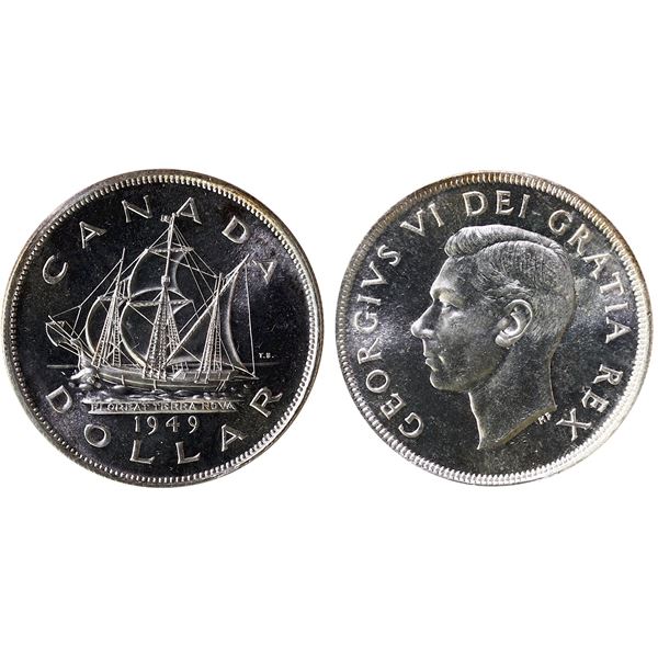 1949 $1 ICCS Superb Gem Mint State-66