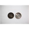 Image 1 : 1949 $1, 1967 $1 Silver Dollar.  Lot of 2 coins