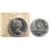 Image 1 : 1961 $1 "Arrowhead" ICCS Choice Mint State-64  Fully brilliant and lustrous.