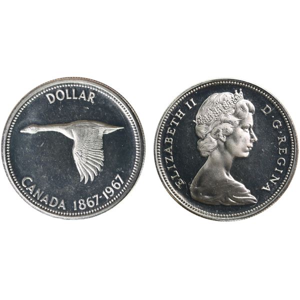 1967 $1 ICCS Superb Gem SPECIMEN-67 Ultra Heavy Cameo