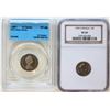 Image 4 : 1976 $1 Nickel, to 1986 all NGC graded Superb Gem SPECIMEN-66 to Splendid SPECIMEN-68, 1995 10¢, 199