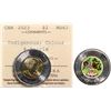 Image 1 : 2023 $2 "Indigenous; Colour - 4 Pearls ICCS Choice Mint State-63