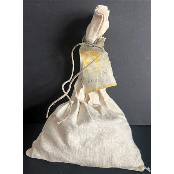 Bag; 1962 25¢ Original Bag of 400 pcs.  Unsearched