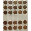 Image 7 : 1920 to 2008 1¢ Lot of over 235 coins in 3 Unisafe Blue Books.