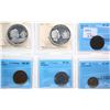 Image 2 : Canada & World coin Lot; various coins from different countries including several silver issues.  Al