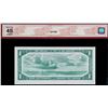 Image 2 : 1954 $1 BC-29a #E/A9903728 BCS Choice Extra Fine-45