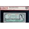 Image 3 : 1954 $1 BC-29b #KA7676709-10, BCS CH Choice Uncirculated-62 Original.  Lot of 2 consecutive notes.