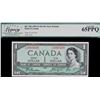 Image 1 : 1954 $1 BC-29b #L/A1663430 Legacy Gem Uncirculated-65PPQ Devil's face