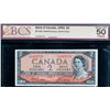 Image 1 : 1954 $2 BC-30b #E/B1499776 BCS About Uncirculated-50, Devil's face