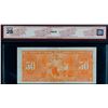Image 2 : 1954 $2 BC-30b #I/B0793182 BCS Choice Very Fine-35 Original. Devil's face Changeover