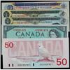 Image 1 : 1954 $1 *C/F, 1973 $1 *AL, *FG, 1971 $10 *DR, 1988 $50 EHX Lot of 5 replacement notes.  VF or better