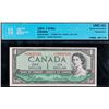 Image 1 : 1954 $1 BC-37bA  #*I/O0637105 CCCS Choice Uncirculated-63