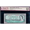 Image 1 : 1954 $1 BC-37bA  #*O/Y0020118 BCS Choice Uncirculated-62