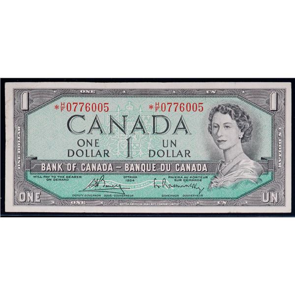 1954 $1 BC-37cA  #*H/F0776005 VF or better