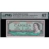 Image 1 : 1954 $1 BC-37d #V/F9862753 PMG Superb Gem Uncirculated-67EPQ