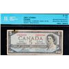 Image 1 : 1954 $5 BC-39c #U/X3620389 CCCS Choice Fine-15