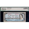 Image 3 : 1954 $5 BC-39c #FX9849865-67, Legacy Superb Gem Uncirculated-66PPQ.  Lot of 3 consecutive notes.