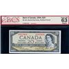 Image 1 : 1954 $20 BC-41b #G/W8853484 BCS Choice Uncirculated-63 Original